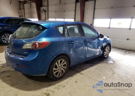 2012 Mazda 3 I from USA, damaged, VIN JM1BL1L87C1635724